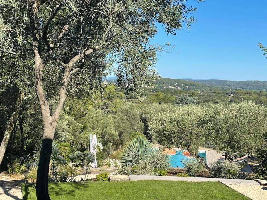 Вилла Bastide Uzes A Pied Piscine Vue Imprenable Havre De Paix Экстерьер фото